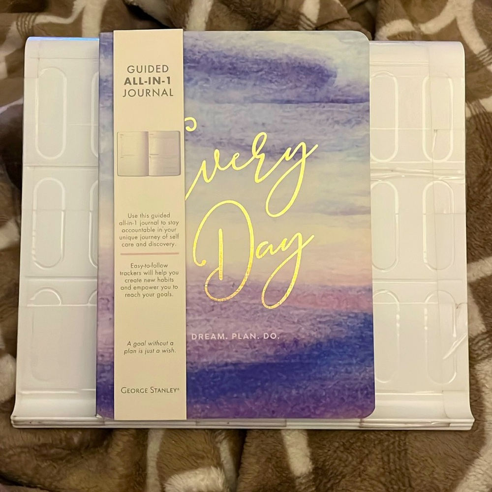 Guided All-In-1 Journal with Trackers, NWT